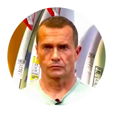 Carlos García Suárez director de la Escuela de Surf Fitenia