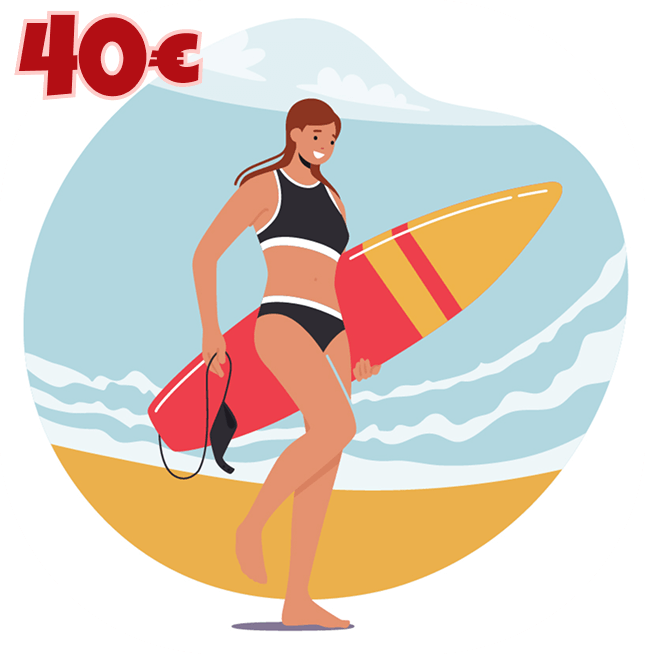 Clases de surf para principiantes en Tenerife