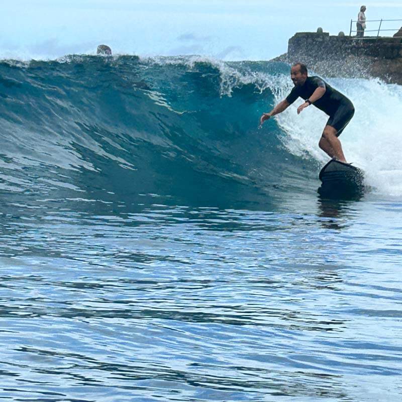 Curso de surf de 4 días con progresión.